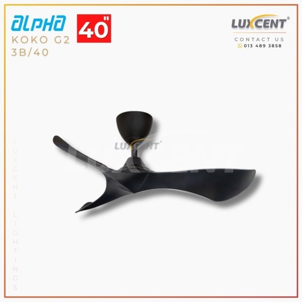 Alpha Koko G2 (Matt Black) 40