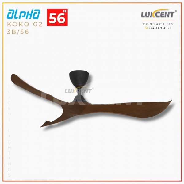 Alpha Koko G2 (Walnut) 56"