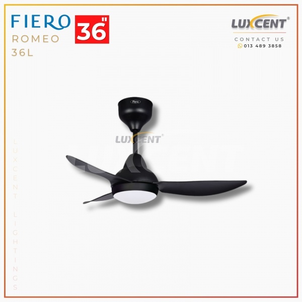 Fiero Romeo LED (Matt Black) 36