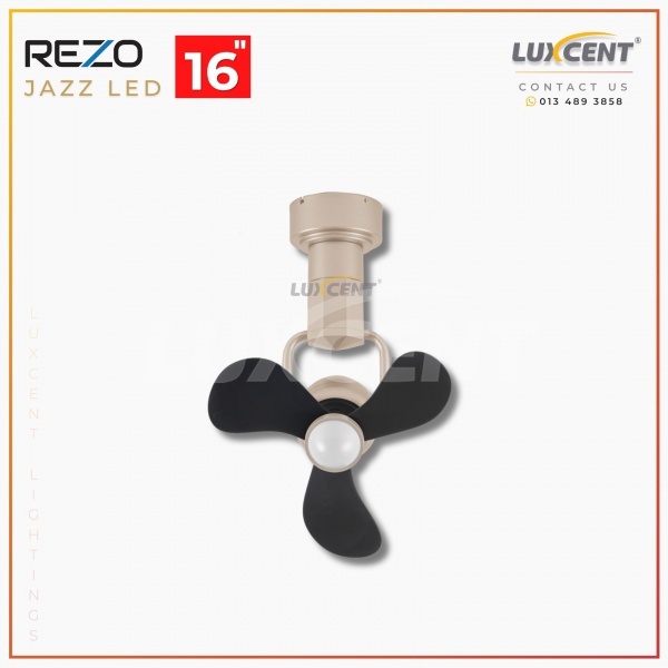 Rezo Jazz LED (Black Gold) 16