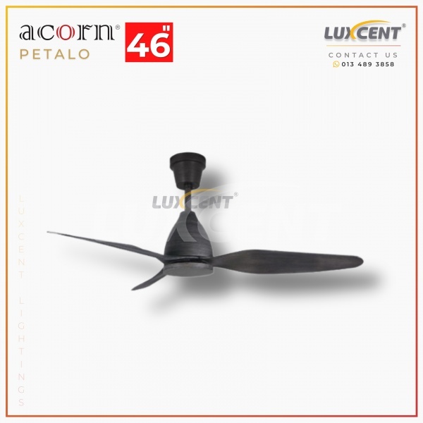 Acorn Petalo (Wooden Dark Gray) 46"