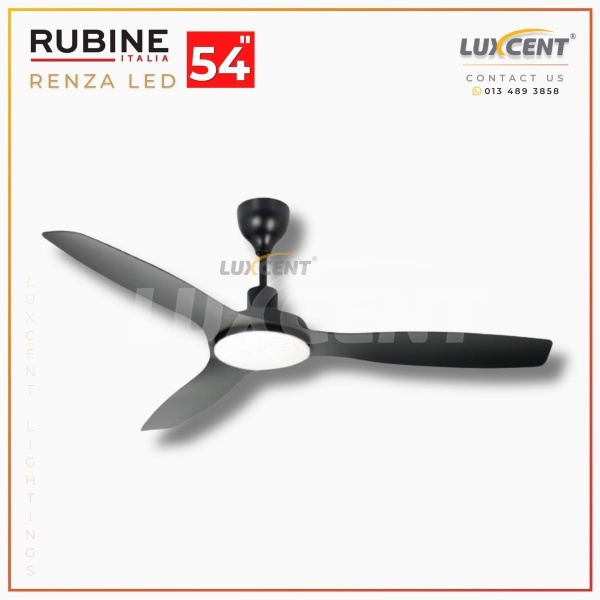 Rubine Renza LED (Matt Black) 54
