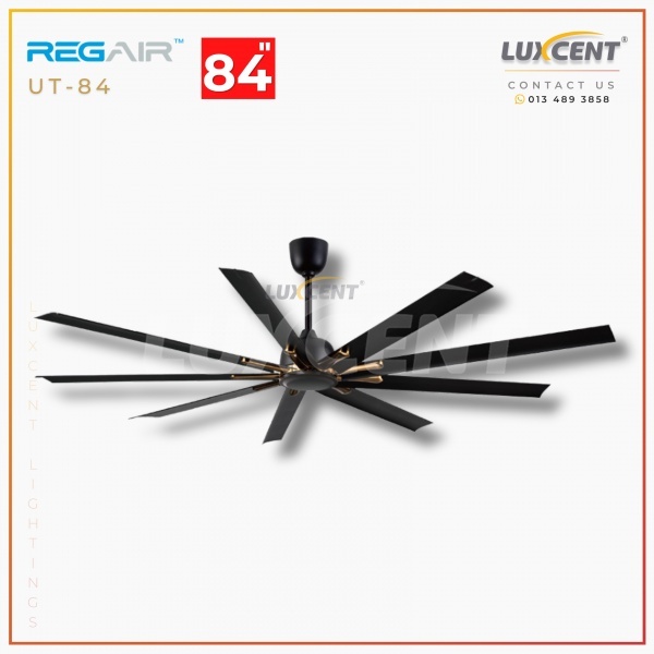 Regair UT-84 (Matt Black+Gold) 84
