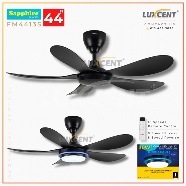 Sapphire FM-4413S-DC 44" (Matt Black)