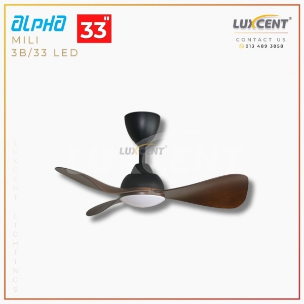 Alpha Mili LED (Walnut  Matt Black) 33
