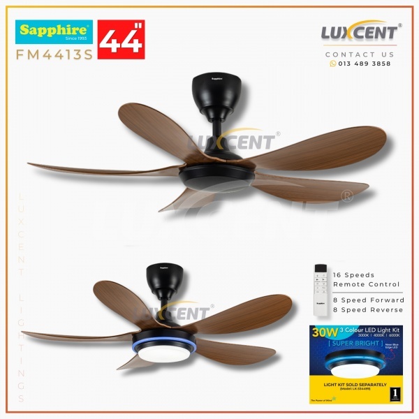 Sapphire FM-4413S-DC 44" (Dark Wood Bronze)