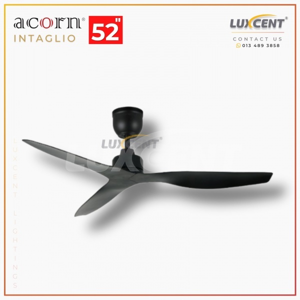 Acorn Intaglio (Matt Black) 52