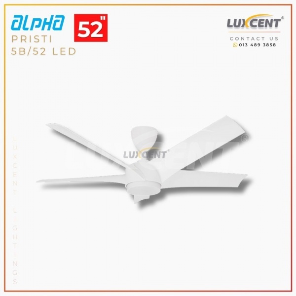 Alpha Pristi LED (Matt White) 52
