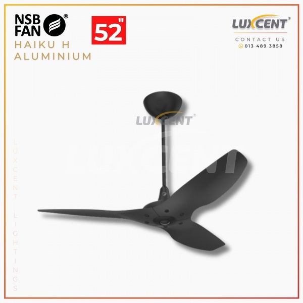 NSB Haiku H Aluminium (BK / BK) 52"