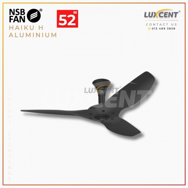 NSB Haiku H Aluminium Low (BK  BK) 52