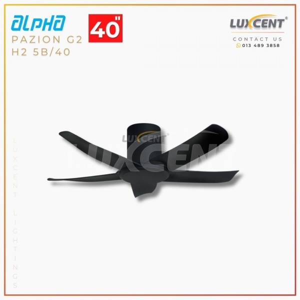 Alpha Pazion G2 HG (Matt Black) 40