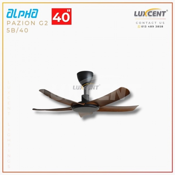 Alpha Pazion G2 (Walnut  Matt Black) 40
