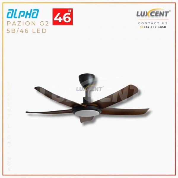 Alpha Pazion G2 LED (Walnut  Matt Black) 46