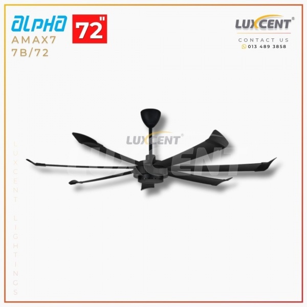 Alpha Amax7 (Matt Black) 72