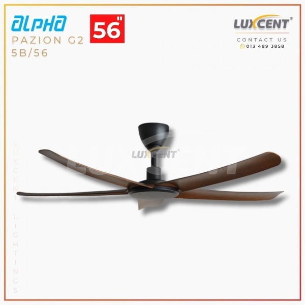 Alpha Pazion G2 (Walnut  Matt Black) 56