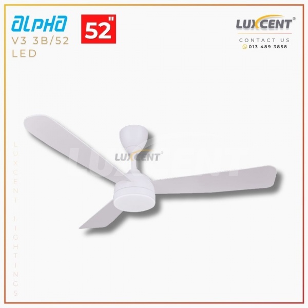 Alpha V3 LED (Matt White) 52