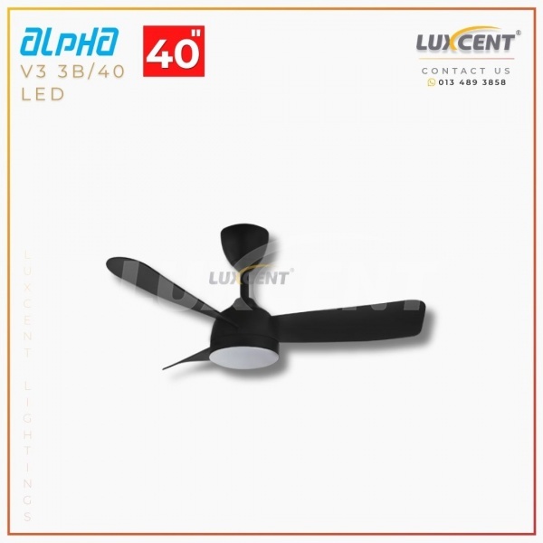 Alpha V3 LED (Matt Black) 40