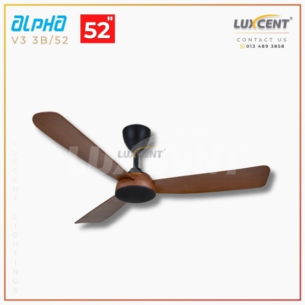 Alpha V3 (Walnut  Matt Black) 52