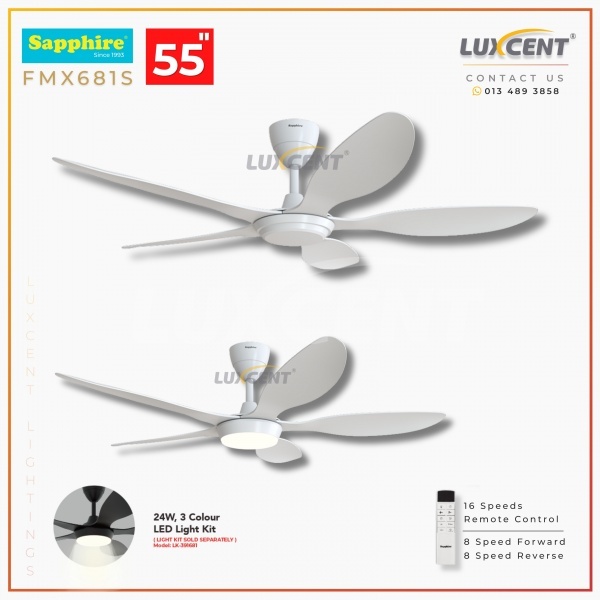 Sapphire FM-X681S-DC (Matte White) 55" 