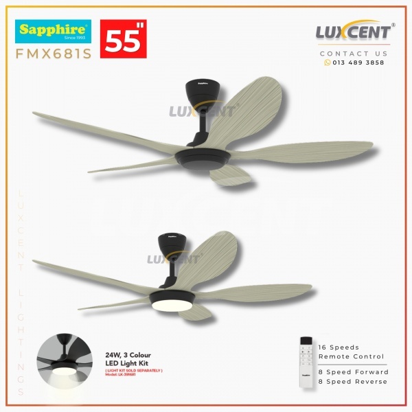 Sapphire FM-X681S-DC (Grey) 55" 