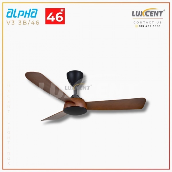 Alpha V3 (Walnut  Matt Black) 46