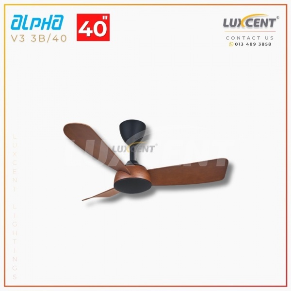 Alpha V3 (Walnut  Matt Black) 40
