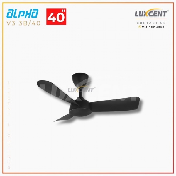 Alpha V3 (Matt Black) 40