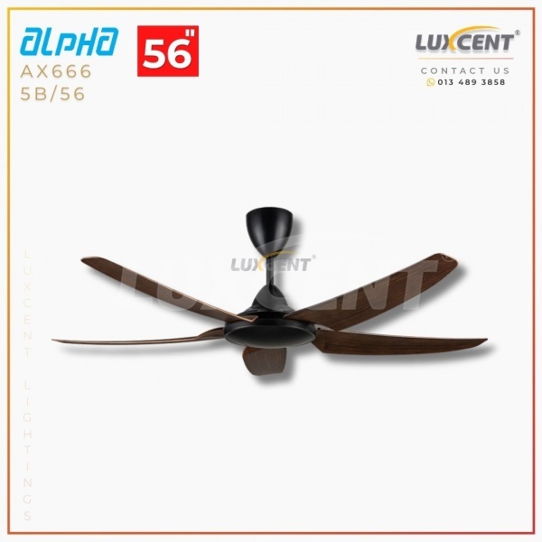 Alpha AX666 (Walnut  Matt Black) 56