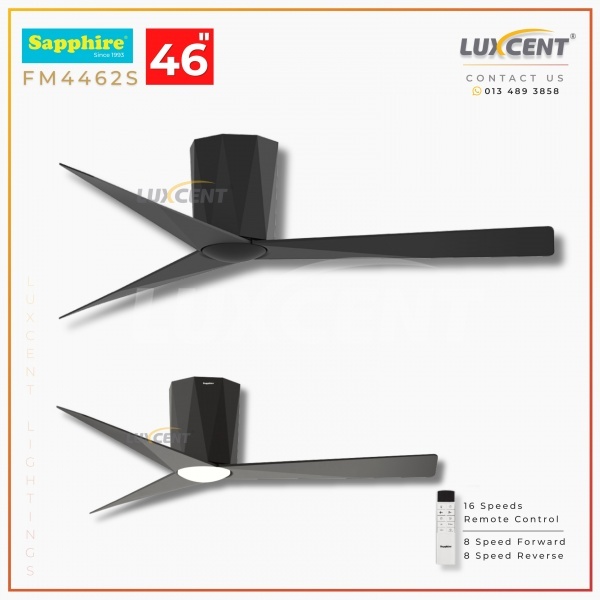 Sapphire FM-4462S-DC (Matt Black) 46" 