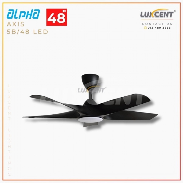 Alpha Axis LED (Matt Black) 48