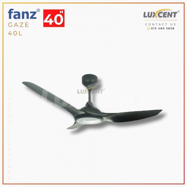 Fanz Gaze LED (Matt Black) 40