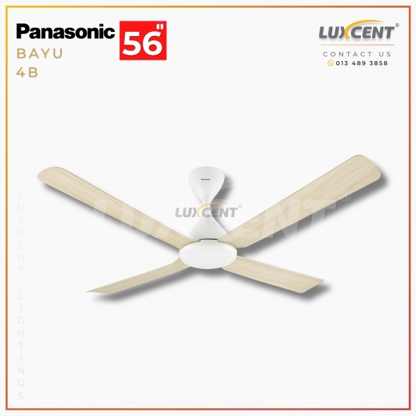 Panasonic Bayu (Light Oak) 4 Blade 56