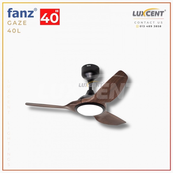 Fanz Gaze LED (Dark Oak) 40