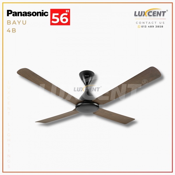 Panasonic Bayu (Walnut) 4 Blade 56