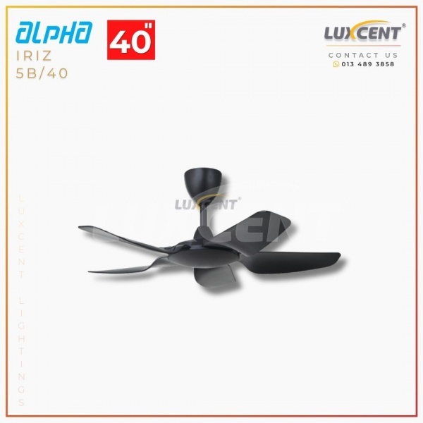 Alpha Iriz (Matt Black) 40