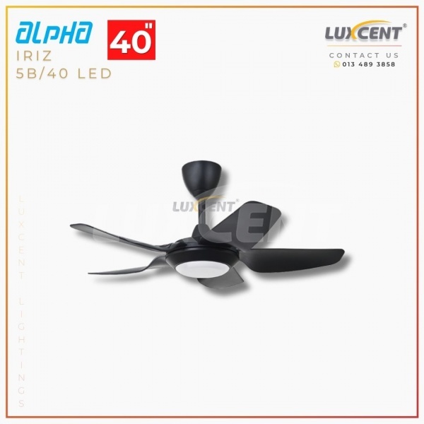 Alpha Iriz LED (Matt Black) 46