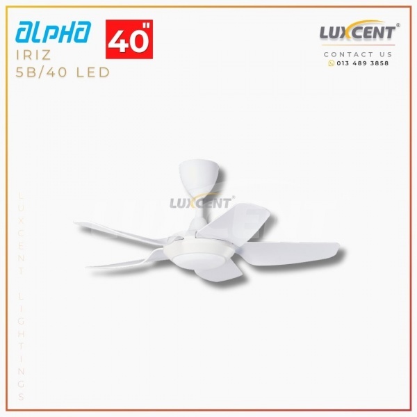 Alpha Iriz LED (Matt White) 46