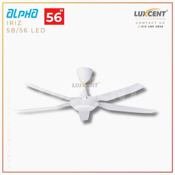Alpha Iriz LED (Matt White) 56