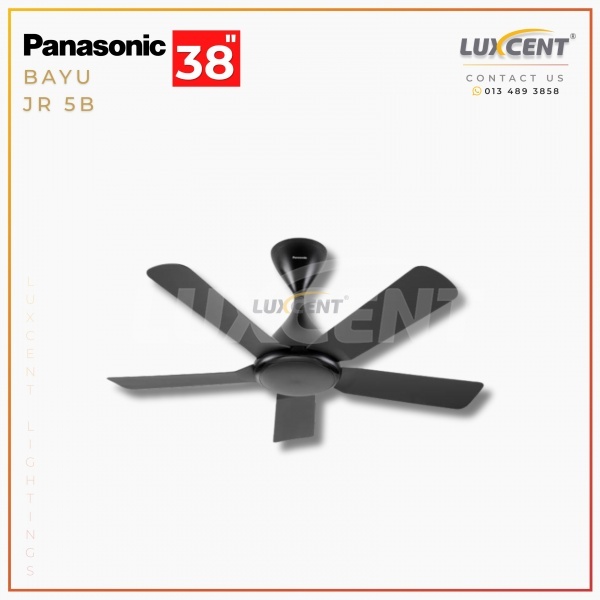 Panasonic Bayu Jr (Black) 5 Blade 38
