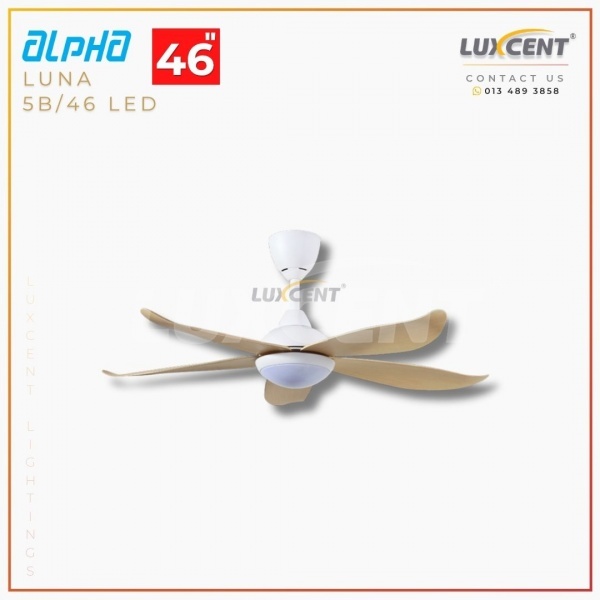 Alpha Luna LED (Maple  Matt White) 46