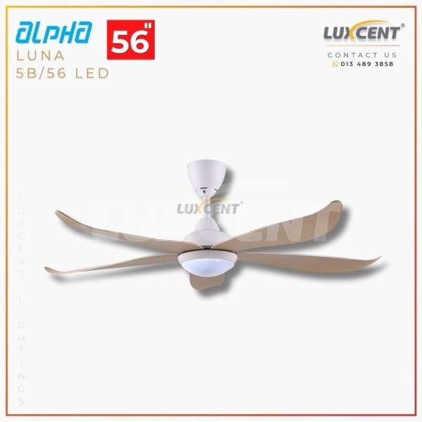Alpha Luna LED (Maple  Matt White) 56