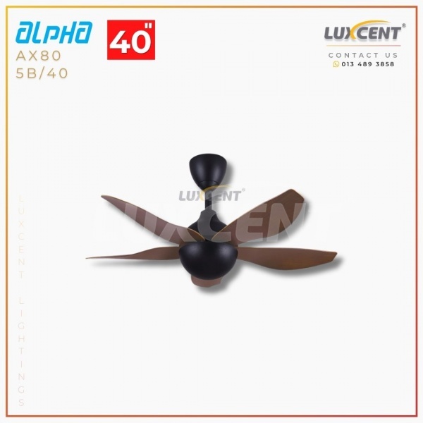 Alpha AX80 (Walnut  Matt Black) 40
