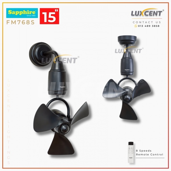 Sapphire FM-768S-DC 15" (MBK)