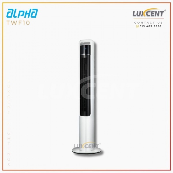 Alpha Breez DC Tower Fan (White)