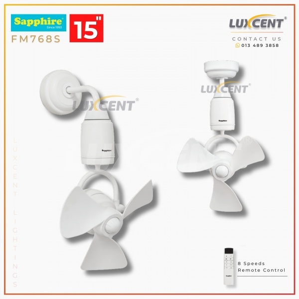 Sapphire FM-768S-DC 15" (MWH)