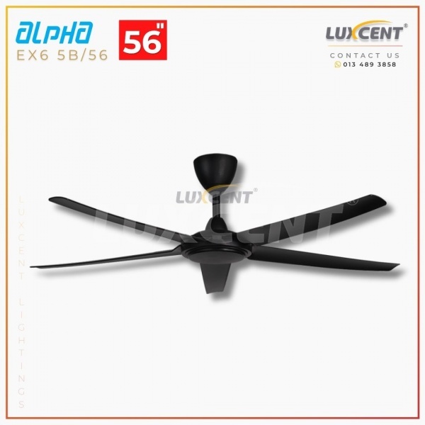 Alpha EX6 (Matt Black) 56"