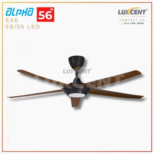 Alpha EX6 LED (Walnut  Matt Black) 56
