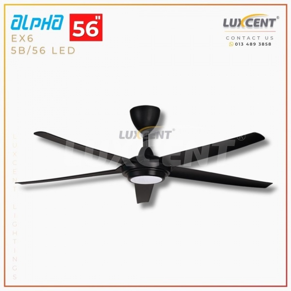 Alpha EX6 LED (Matt Black) 56