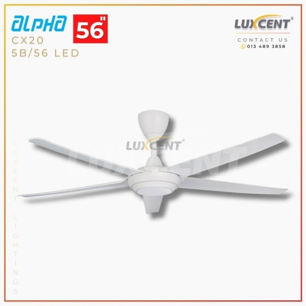 Alpha CX20 LED (Matt White) 56"