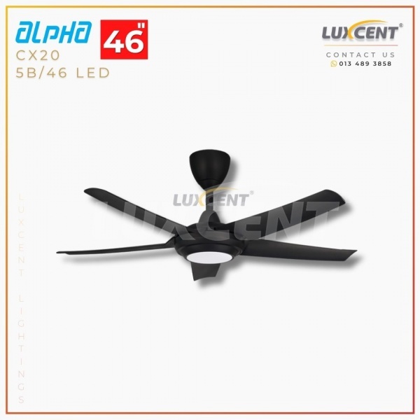 Alpha CX20 LED (Matt Black) 46